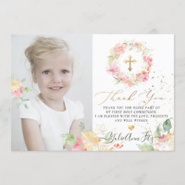 Wasserfarbenfrohe Süßbäume Danke Einladung