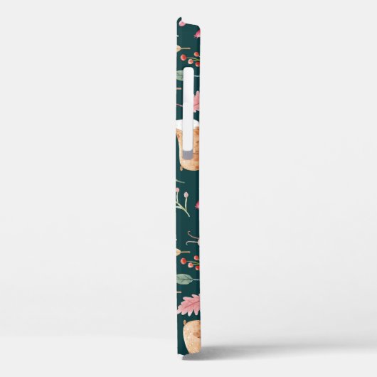 Wasserfarbenfrohe Waldkindermuster Case-Mate iPhone Hülle (Rückseite / Links)