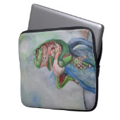 Wasserfarbenfroher Neopren-Laptop-Sieb 13" Laptopschutzhülle (Vorderseite Links)