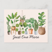 Wasserfarbengartenangebot für Haustiere Postkarte (Vorderseite)