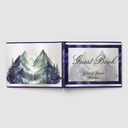 Wasserfarbengebirge Gästebuch (Voll)