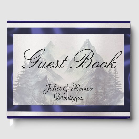 Wasserfarbengebirge Gästebuch (Vorderseite)