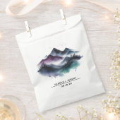 Wasserfarbengebirge Geschenktütchen (Ausgeschnitten)