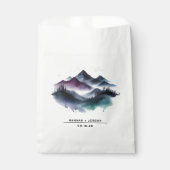 Wasserfarbengebirge Geschenktütchen (Vorderseite)