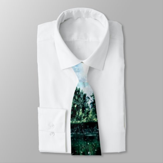 Wasserfarbengebirge Krawatte (Gebunden)