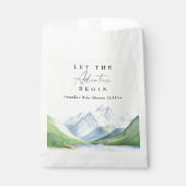 Wasserfarbengebirge - Lass des Abenteuers Geschenktütchen (Vorderseite)