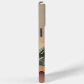 Wasserfarbengebirge mit Sonne Case-Mate iPhone Hülle (Rückseite / Rechts)