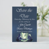 Wasserfarbengebirge Save The Date (Stehend Vorderseite)