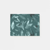 Wasserfarbengefallene Blätter 10 Post-it Klebezettel (Vorderseite)