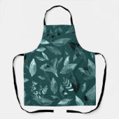 Wasserfarbengefallene Blätter 10 Schürze (Vorderseite)