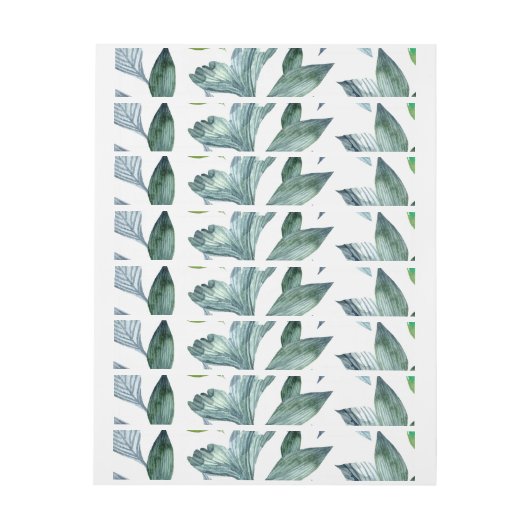 Wasserfarbengefallene Blätter 11 (Bogen)