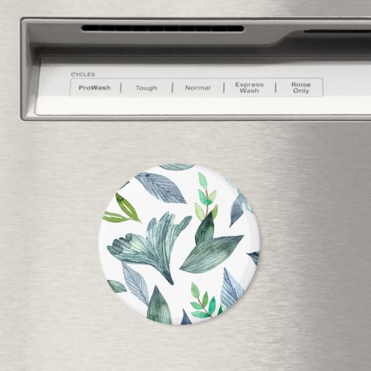 Wasserfarbengefallene Blätter 11 Magnet (In Situ (Geschirrspüler))