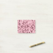 Wasserfarbengefallene Blätter 3 Post-it Klebezettel (Auf Schreibtisch)