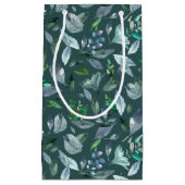 Wasserfarbengefallene Blätter 5 Kleine Geschenktüte (Vorderseite)