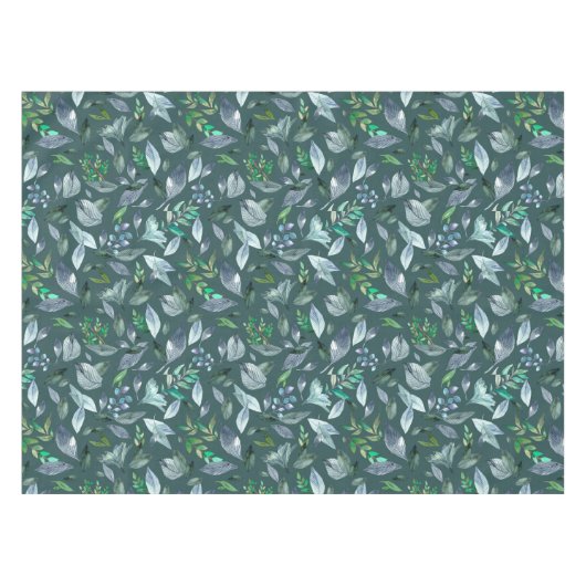 Wasserfarbengefallene Blätter 5 Tischdecke (Vorderseite (Horizontal))