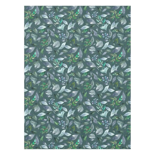 Wasserfarbengefallene Blätter 5 Tischdecke (Vorderseite)