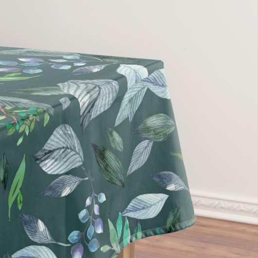 Wasserfarbengefallene Blätter 5 Tischdecke (Beispiel)