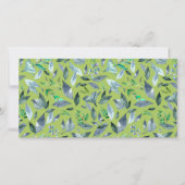 Wasserfarbengefallene Blätter 6 Ankündigung (Vorderseite)