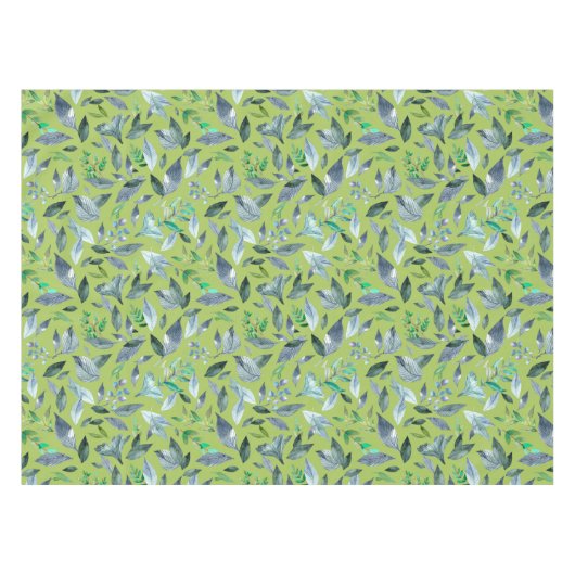 Wasserfarbengefallene Blätter 6 Tischdecke (Vorderseite (Horizontal))