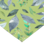 Wasserfarbengefallene Blätter 6 Tischdecke (Schrägansicht)