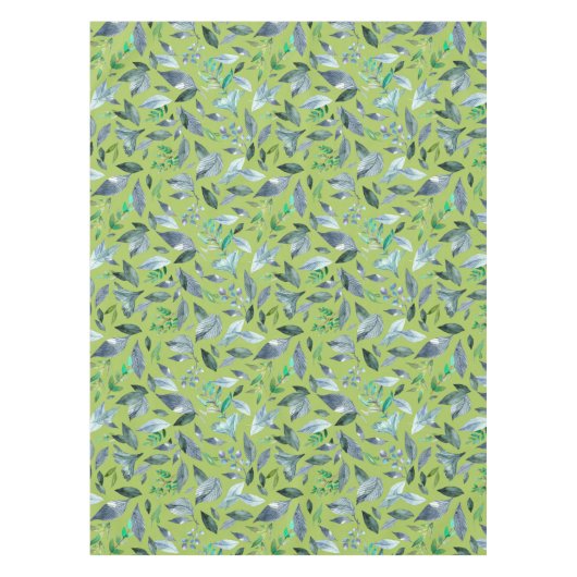 Wasserfarbengefallene Blätter 6 Tischdecke (Vorderseite)