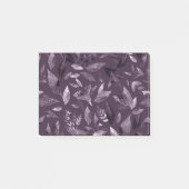 Wasserfarbengefallene Blätter 7 Post-it Klebezettel (Vorderseite)