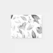 Wasserfarbengefallene Blätter 8 Post-it Klebezettel (Vorderseite)