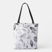Wasserfarbengefallene Blätter 8 Tasche (Rückseite)