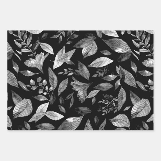 Wasserfarbengefallene Blätter 9 (Vorderseite 3)