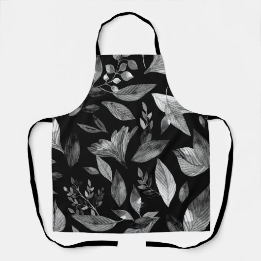 Wasserfarbengefallene Blätter 9 Schürze (Vorderseite)