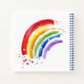 Wasserfarbengeflecht Notizblock (Rückseite)