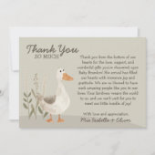 Wasserfarbengel - Kinderdusche Danke Karte (Vorderseite)