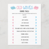 Wasserfarbengender zeigen Alte Ehefrauen Spiel (Vorderseite)