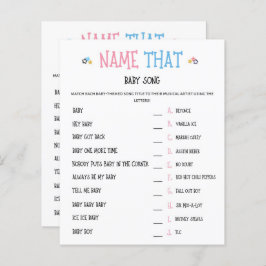 Wasserfarbengender zeigen den Namen des Babyspiels