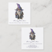 Wasserfarbengenom Quadratische Visitenkarte (Vorne/Hinten)