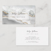 Wasserfarbengeode Visitenkarte (Vorne/Hinten)