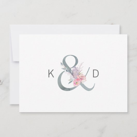 Wasserfarbengeometrische Veränderung des Datums Ankündigung (Rückseite)