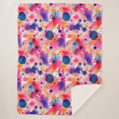 Wasserfarbengeplagte Sherpadecke (Vorderseite)