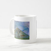 Wasserfarbengeplattierter Stall Kaffeetasse (Vorderseite Links)