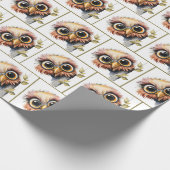 Wasserfarbengezwitscher Geschenkpapier (Ecke)