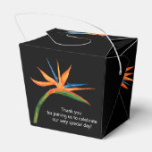 Wasserfarbengezwitscher Geschenkschachtel (Rückseite)