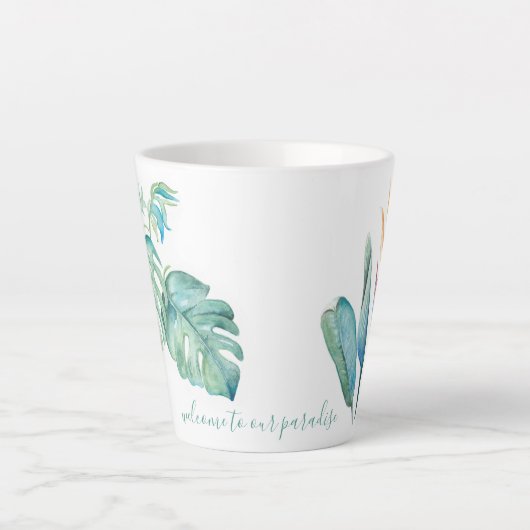 Wasserfarbengezwitscher Milchtasse (Vorderseite)