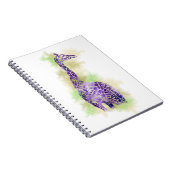 WasserfarbenGiraffe 1 Notizblock (Rechte Seite)