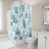 Wasserfarbenglas Duschvorhang (Beispiel)