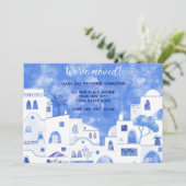 Wasserfarbenhäuser Änderung der Anschrift Ankündigung (Stehend Vorderseite)