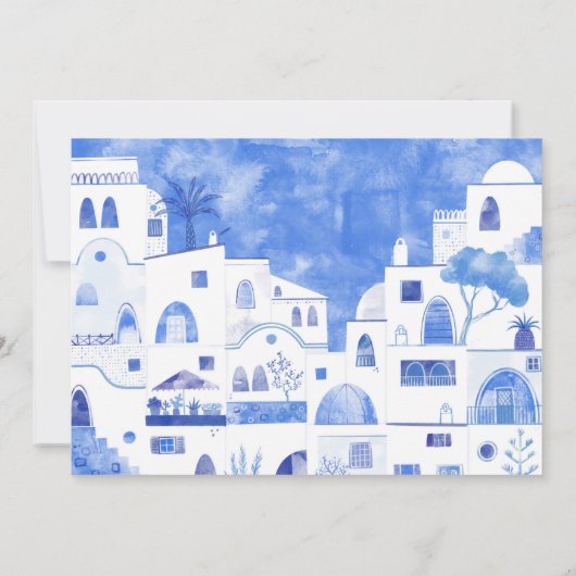 Wasserfarbenhäuser Änderung der Anschrift Ankündigung (Rückseite)