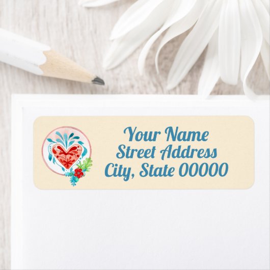 Wasserfarbenherz (Insitu)