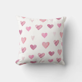 Wasserfarbenherz Bliss Kissen