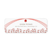 Wasserfarbenherz Blumenkohl auf Top Baby Dusche (Vorne)