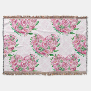 Wasserfarbenherz Decke